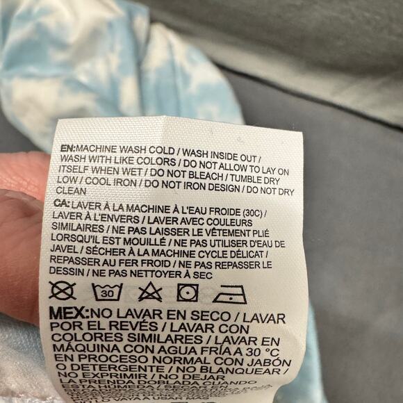 Levi's Sweatpants Girls XL Blue White Cloud Benchwarmer Jogger + Pockets NEW - Picture 9 of 10